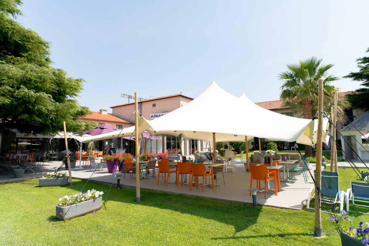 פו-סור-מר Ariane Hotel Fos Sur Mer מראה חיצוני תמונה